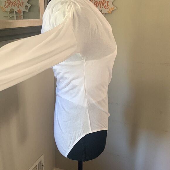 NWOT Abound white bodysuit size S - Picture 8 of 10